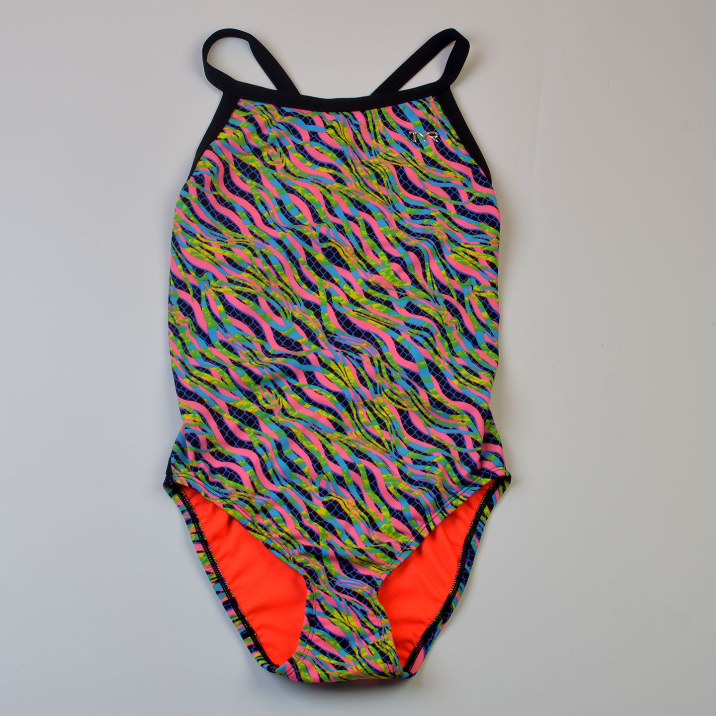 美国T家竞技竞速专业三角连体泳衣女钻石背训练比赛抗氯减阻速干