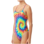 泳装 新款 美国T家竞技竞速连体泳衣训练比赛抗氯速干女式 游泳衣