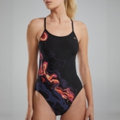 新款 美国T家竞技竞速连体泳衣女抗氯训练比赛速干游泳馆专用