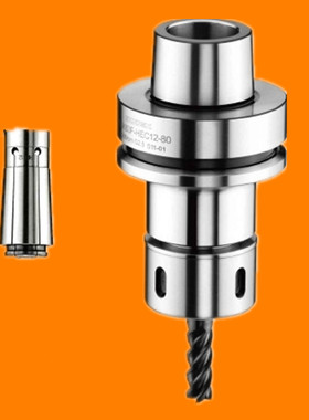 台湾KOJEX广杰刀柄 HSK63F-HEC12-80AC 高精度筒夹 广杰夹头刀柄