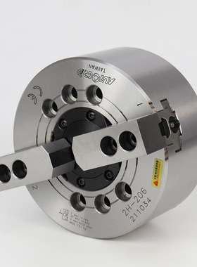 台湾佳贺固力普二爪液压卡盘2H-204 2H-205 2H-206 2H-208