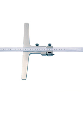 日本中村深度游标卡尺KANON刻度卡尺长基座深度卡尺LSDM15x25