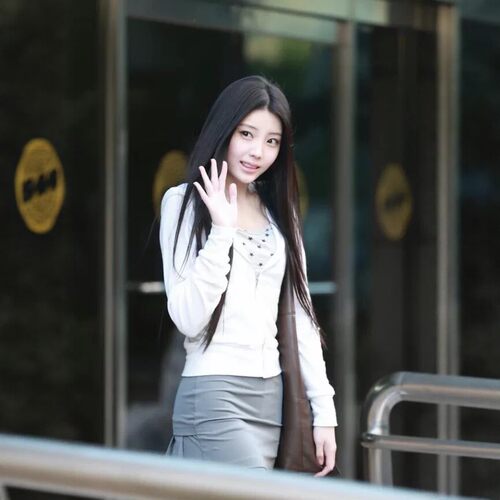 原版it李沅禧同款白色拉