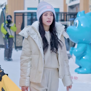原版骄阳似我赵今麦聂曦光同款羽绒服冬季连帽棉服外套女衣服潮