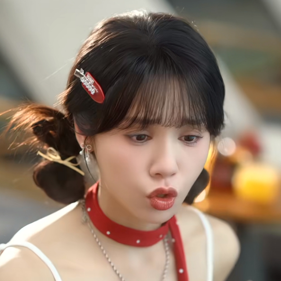 短剧念念有词刘念桑鹿同款发夹