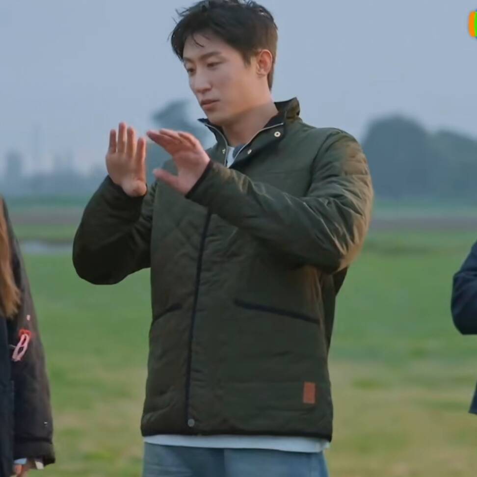 欧洲现在就出发3黄景瑜同款棉衣外套冬季立领棉服上衣男衣服潮