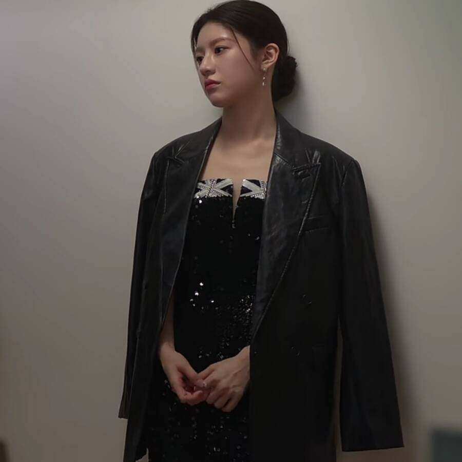 原版韩剧爱情怎麽翻译高允真车茂熙同款皮衣外套夹克上衣女衣服潮,女装/女士精品,礼服/晚装,淘宝优惠券,粉丝福利购,淘宝优惠卷