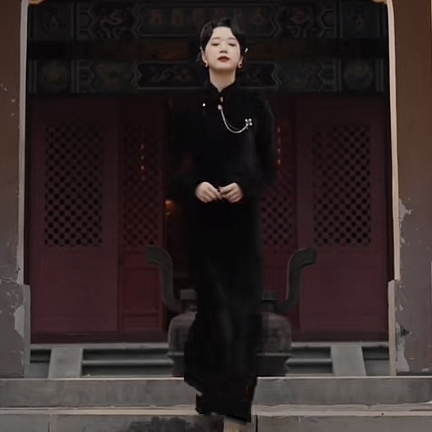 原版短剧大嫂：烽火佳人王小亿颜心同款连衣裙立领旗袍裙子女衣服,女装/女士精品,礼服/晚装,淘宝优惠券,粉丝福利购,淘宝优惠卷