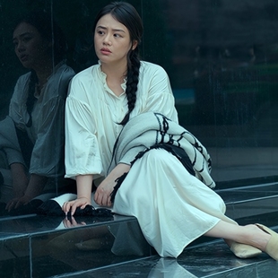 原版人之初马思纯吴飞飞同款衬衫连衣裙春秋长袖裙子女衣服潮