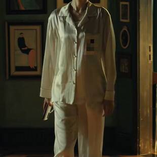 原版爱情没有神话林展翘同款睡衣套装衬衫上衣裤子家居服女衣服潮