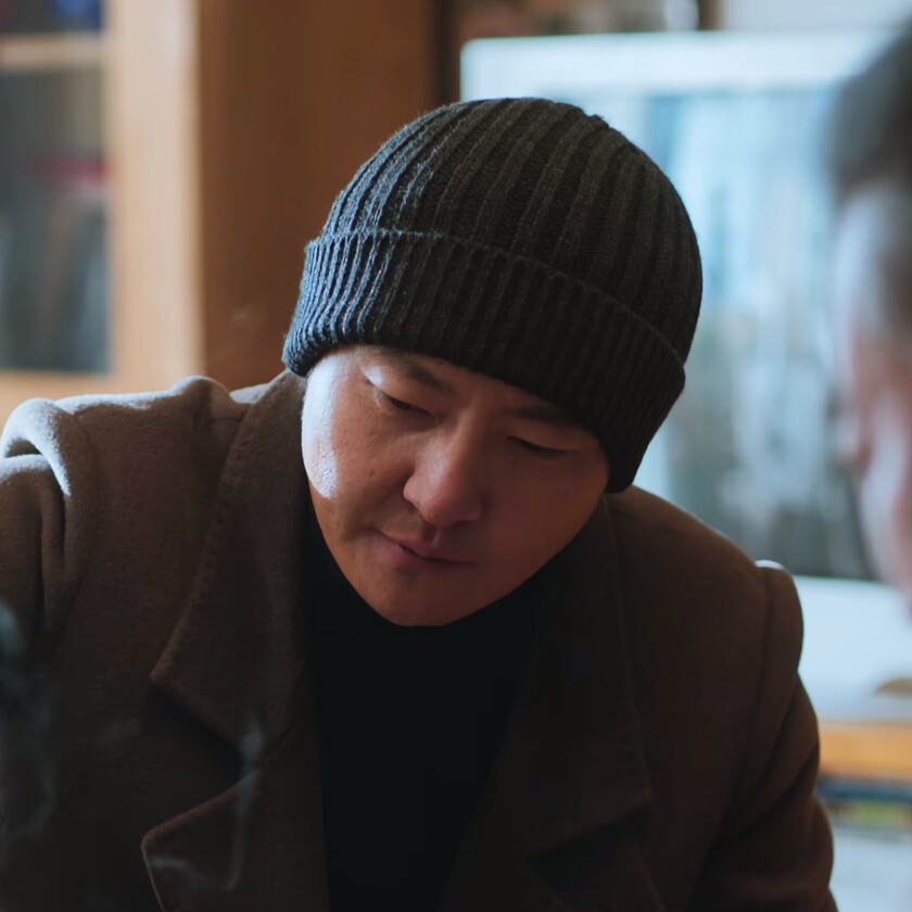 原版老舅郭京飞崔国明同款针织帽子男女ins毛线帽保暖护耳冷帽潮