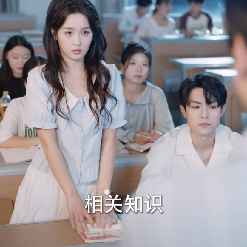 欧洲短剧暗恋你我也是吴佳璐孟诗意同款短袖衬衫上衣衬衣女衣服潮