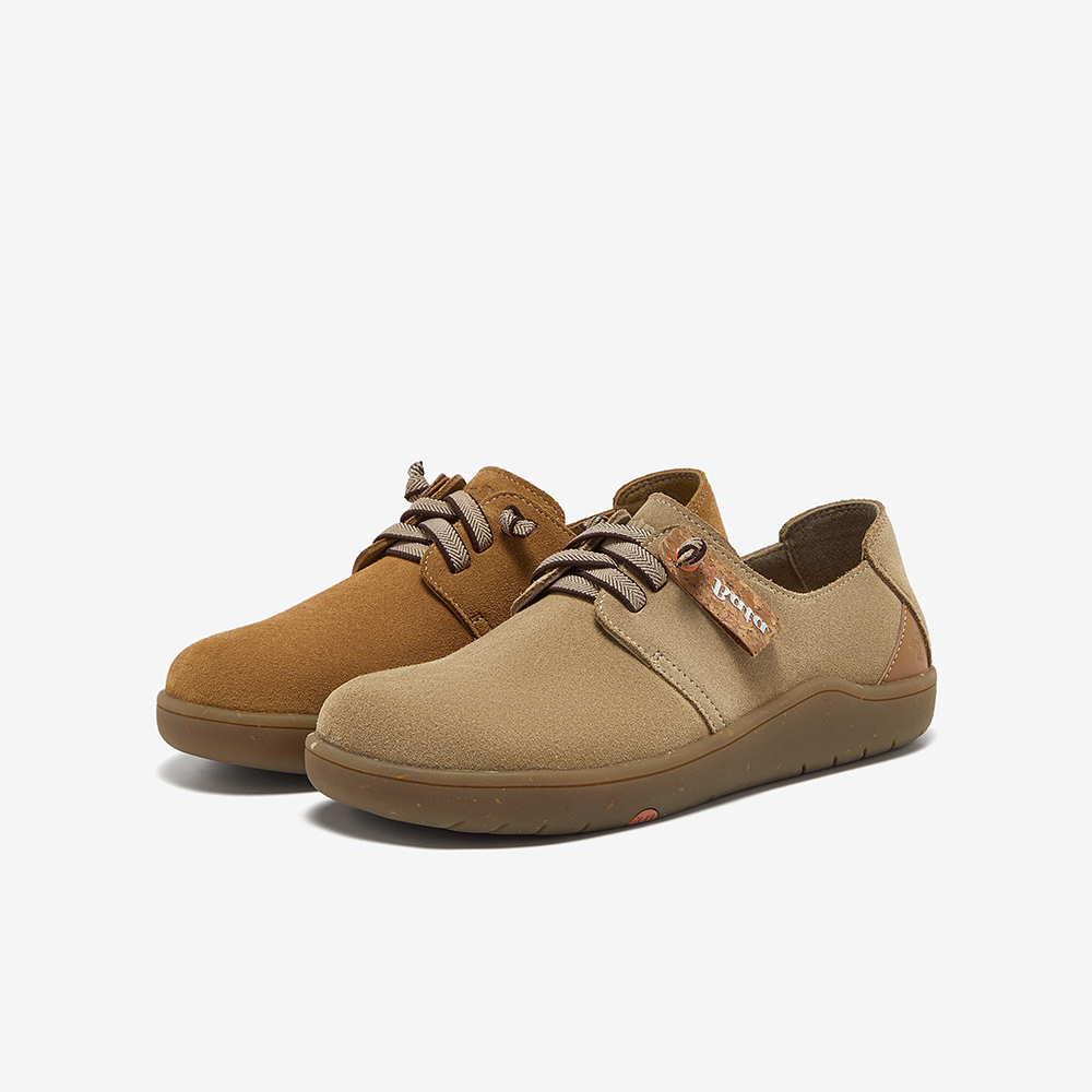 百搭牛剖皮厚底百搭软底单鞋