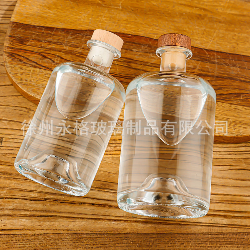 酿酒创意晶白料玻璃新款加厚