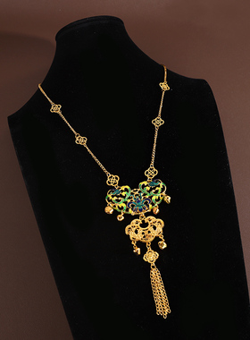 汉服项链璎珞流苏吊坠婚庆项链