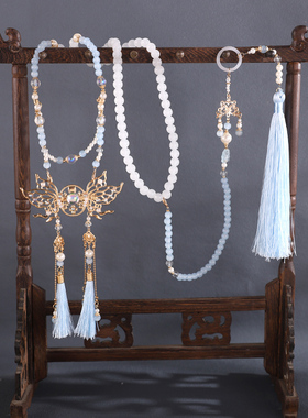 新中式马面裙汉服璎珞项链