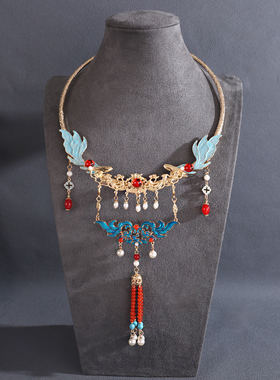 新中式明制项圈项链旗袍汉服