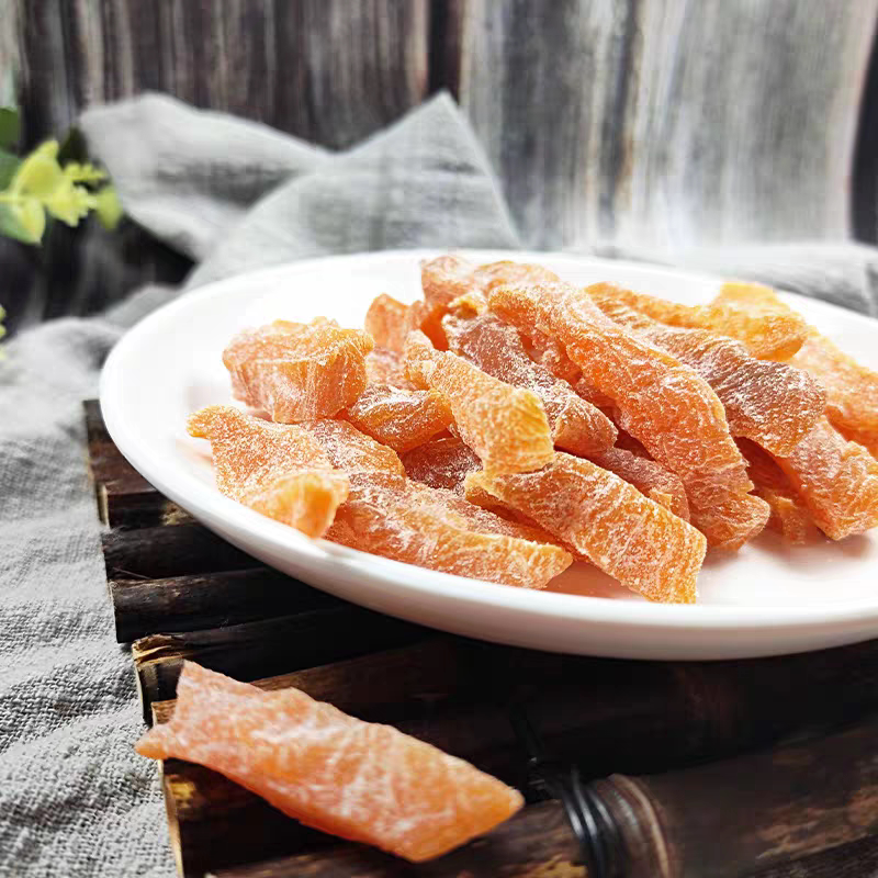 水蜜桃条盐津桃肉永泰特产蜜饯果脯追剧小零嘴无