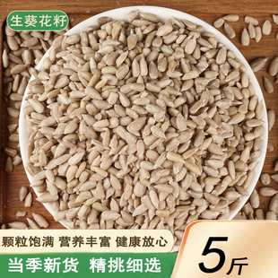 生葵花籽仁瓜子仁新货榨油烘焙月饼原料无壳原味非炒熟瓜子米葵仁