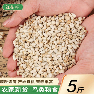 红花子红花籽玄风鹦鹉鸟粮鸟食白瓜子仓鼠粮玄风鸟食鸽子粮食
