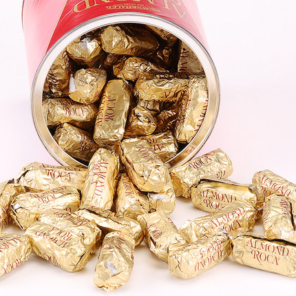 美国进口Almond Roca乐家巧克力扁桃仁太妃杏仁糖果零食婚庆喜糖