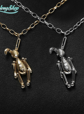 a.ambush BUNNY 经典兔子项链日本潮流吊坠网红潮流嘻哈配饰