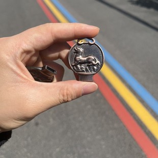 貔貅头有个性电动车摩托车备用钥匙胚分左右槽钥匙胚大全通用