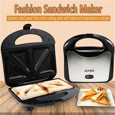 Sandwich Maker Toaster Bread Oven Electric Grill Machine