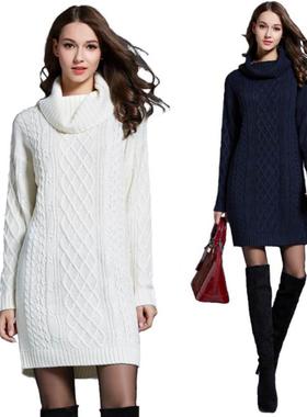winter dress for women plus size maxi dresses long Sweater