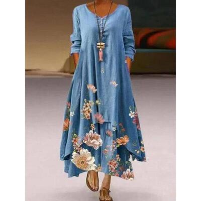 winter dress for women dresses plus size maxi long big 2024