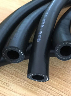 光面夹布橡胶管软管水管防爆耐磨耐热耐油耐高温柴油管气管黑胶管