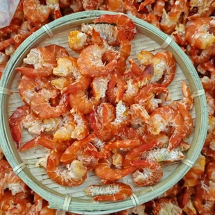 汕尾九节虾仁大号海虾米无盐淡干优质去皮虾干虾仁肉干海鲜干货