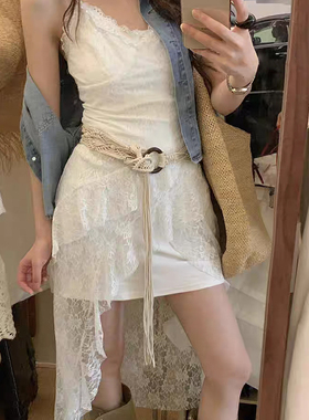 MUSTKOO/玛诗杜复古编织腰带女装饰连衣裙打结绳子腰链MBT-8119