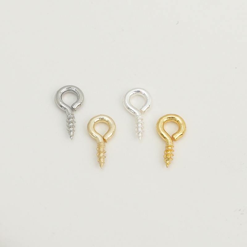 14K包金保色羊眼钉吊坠环挂圈