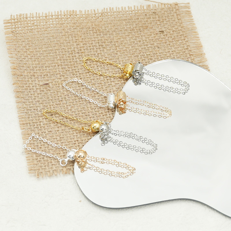 18K铜镀防掉落圆形方形磁铁扣铜