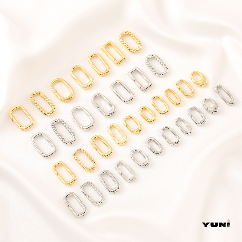 18k电镀真金保色调节扣椭圆弹簧扣收尾扣连接扣diy手链项链配件,饰品/流行首饰/时尚饰品新,其他DIY饰品配件,淘宝优惠券,粉丝福利购,淘宝优惠卷