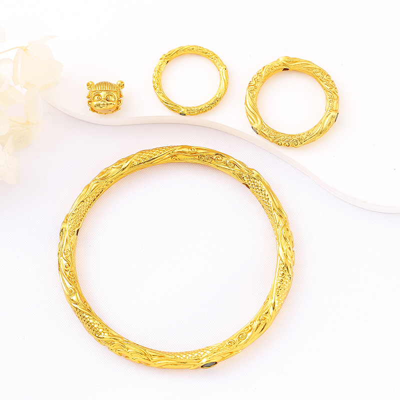 哪吒同款乾坤圈手工串珠手镯