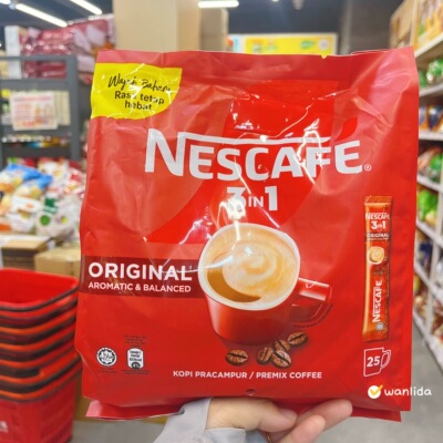 马来西亚进口雀巢三合一咖啡
