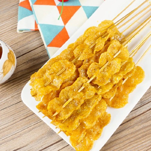 泰国进口特产正宗如意牌沙爹鱼串