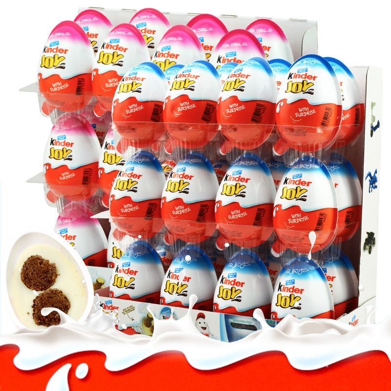 港版健达kinder奇趣蛋男孩女孩版曲蛋巧克力玩具蛋新年货零食品
