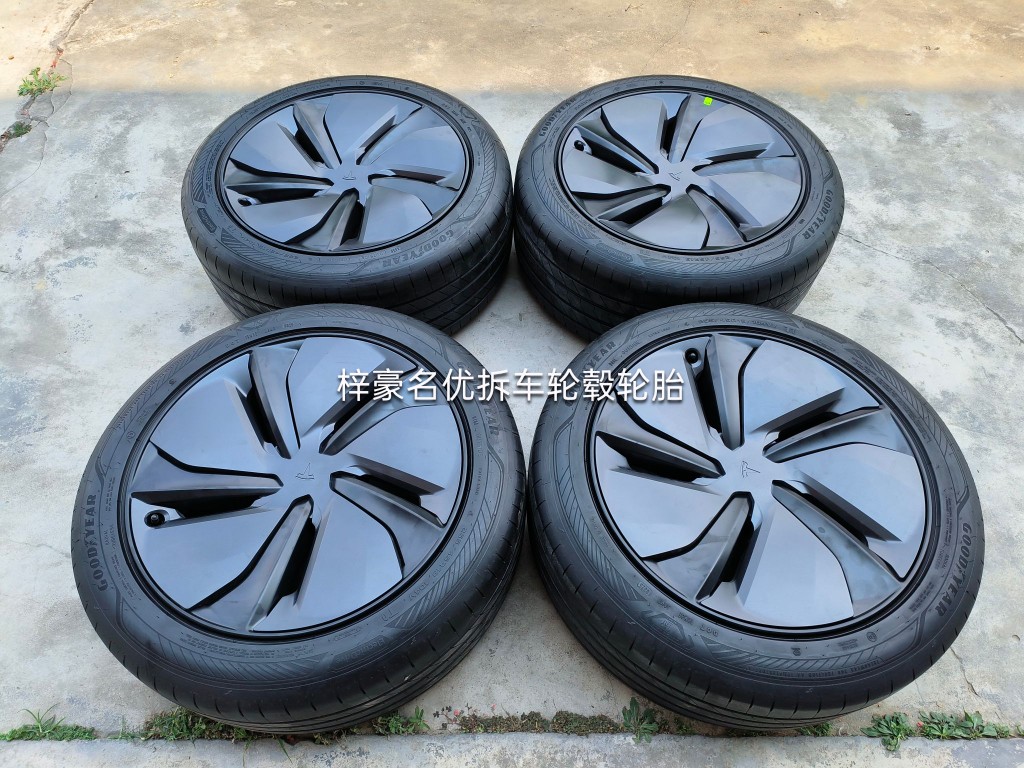 焕新丫19寸model Y原厂拆车件轮毂带轮胎一套model Y原厂拆车件