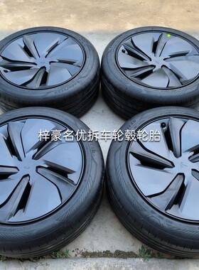 焕新丫19寸model Y原厂拆车件轮毂带轮胎一套model Y原厂拆车件