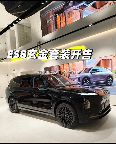 出蔚来ES8 22寸玄金版原厂锻造轮毂带轮胎一套蔚来ES8/ES7/ES6等