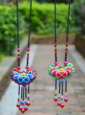 民族典范圆珠链女士项链