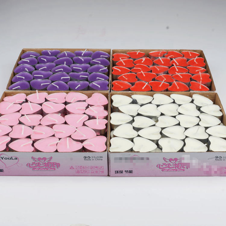 浪漫蜡烛玫瑰套餐求爱生日表白心形爱心小蜡烛求婚道具