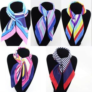 60职业丝巾银行空姐移动百变小方巾工作魔术商务礼仪女士客服领巾