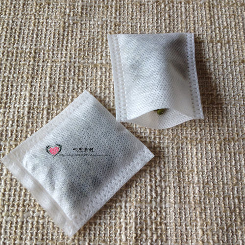 100个6*7cm无纺布/热封/茶包袋/中药袋/足浴袋/火锅袋/煎药煲汤袋
