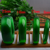 水晶饰品 翡翠绿猫眼石手镯天然水晶手链女玉手环时尚 正品 韩版