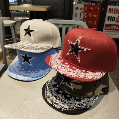 美式嘻哈平檐鸭舌帽男女款