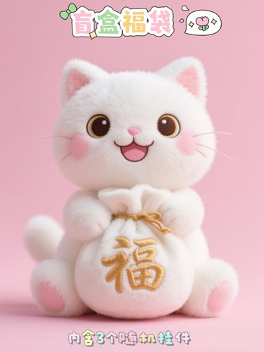 DUTMOEL盲盒福袋3只（800个款式随机发货）